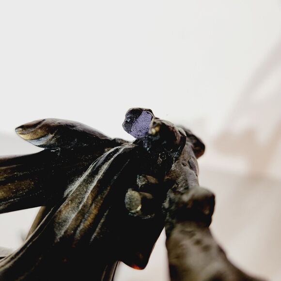 Hummingbird Bedside Lamp Night Light Decorative Resin 2004 Amber Bronze *Read - Picture 2 of 16